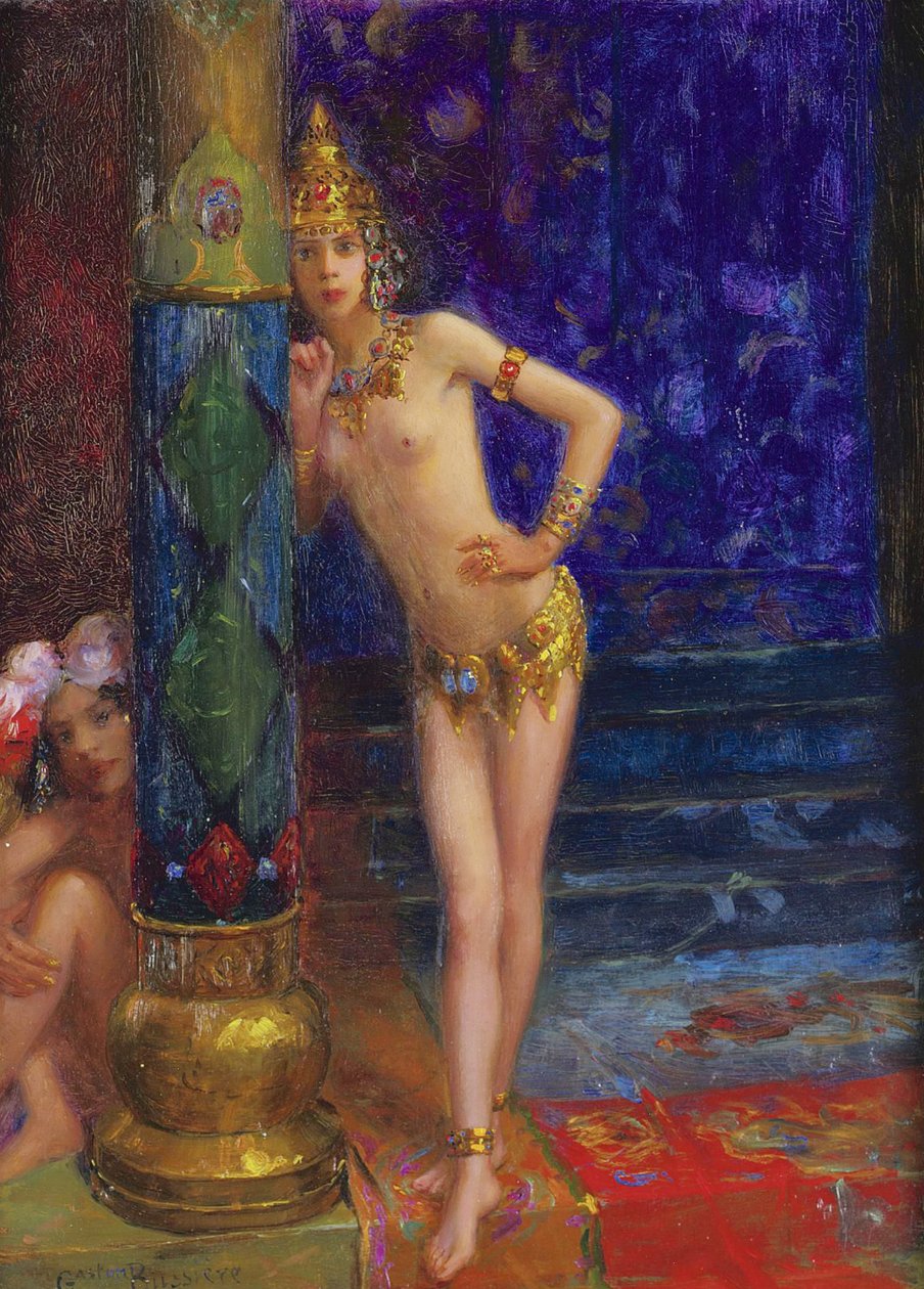Dois dancersn de Gaston Bussiere