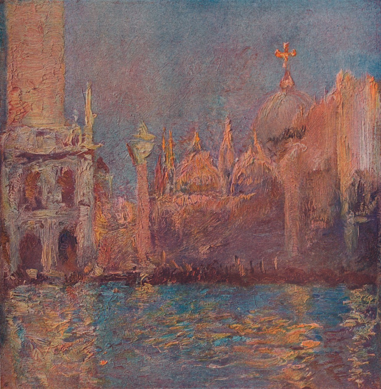 Veneza, século c19th, 1911 de Gaston La Touche