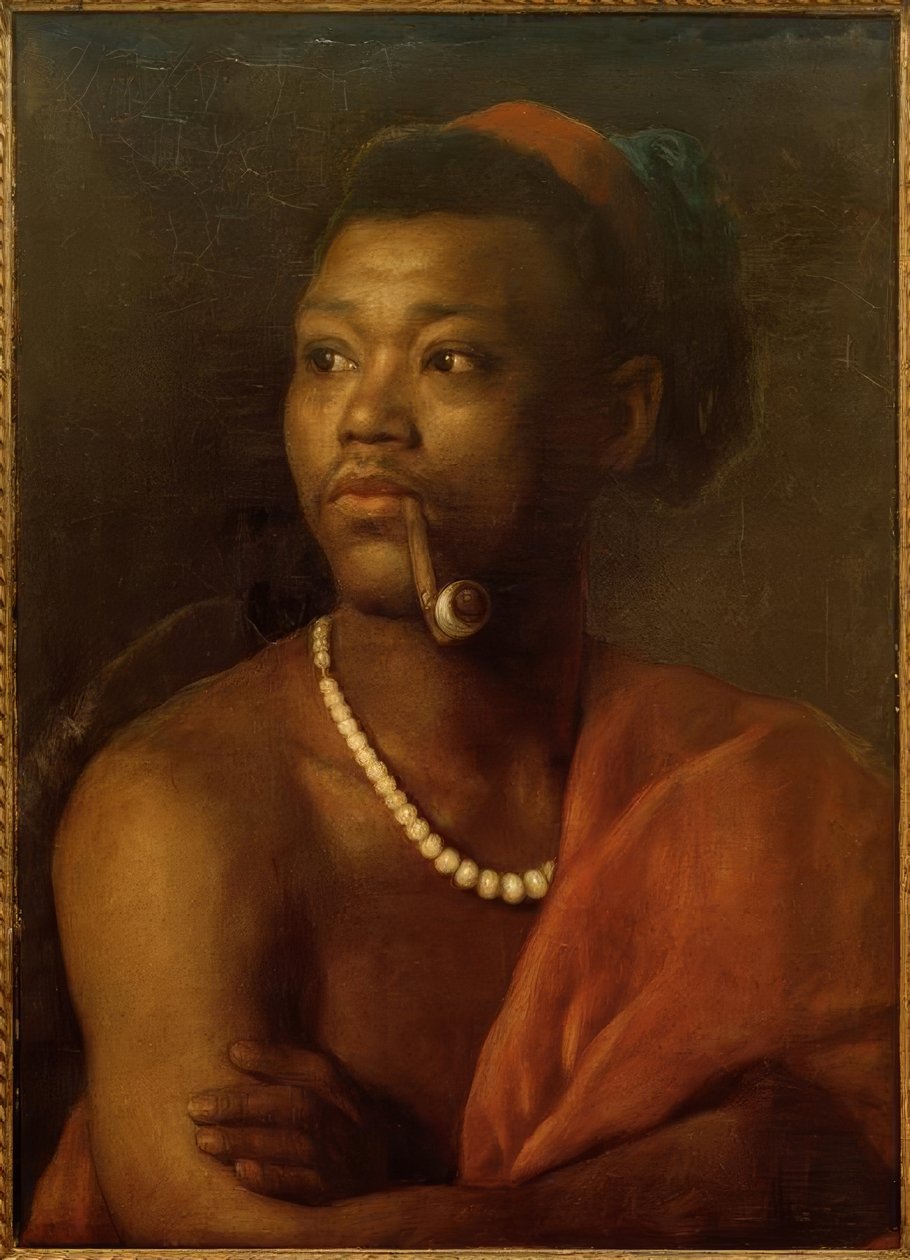 Retrato de um mulato de Georg Cornicelius