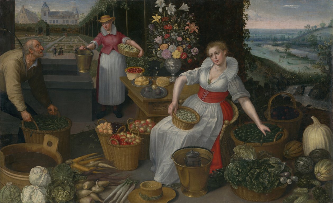 Alegoria do verão, 1593. de Georg Flegel