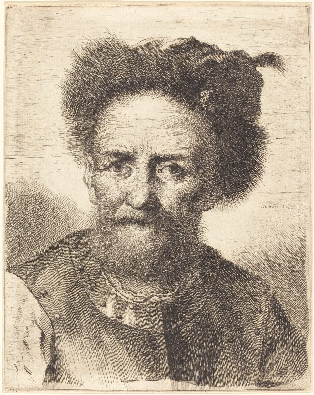 O Velho Soldado de Georg Friedrich Schmidt