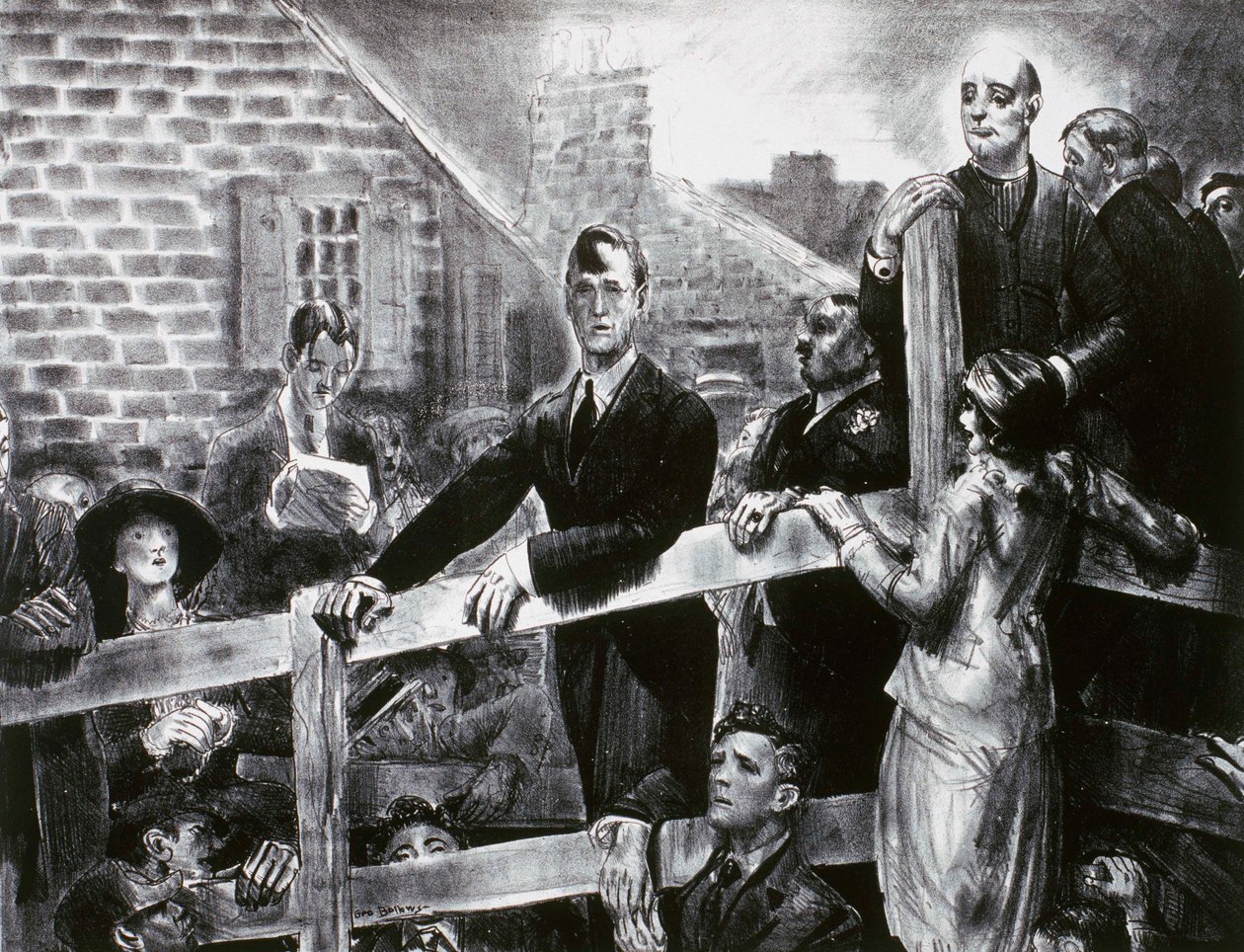 O apelo ao povo de George Wesley Bellows