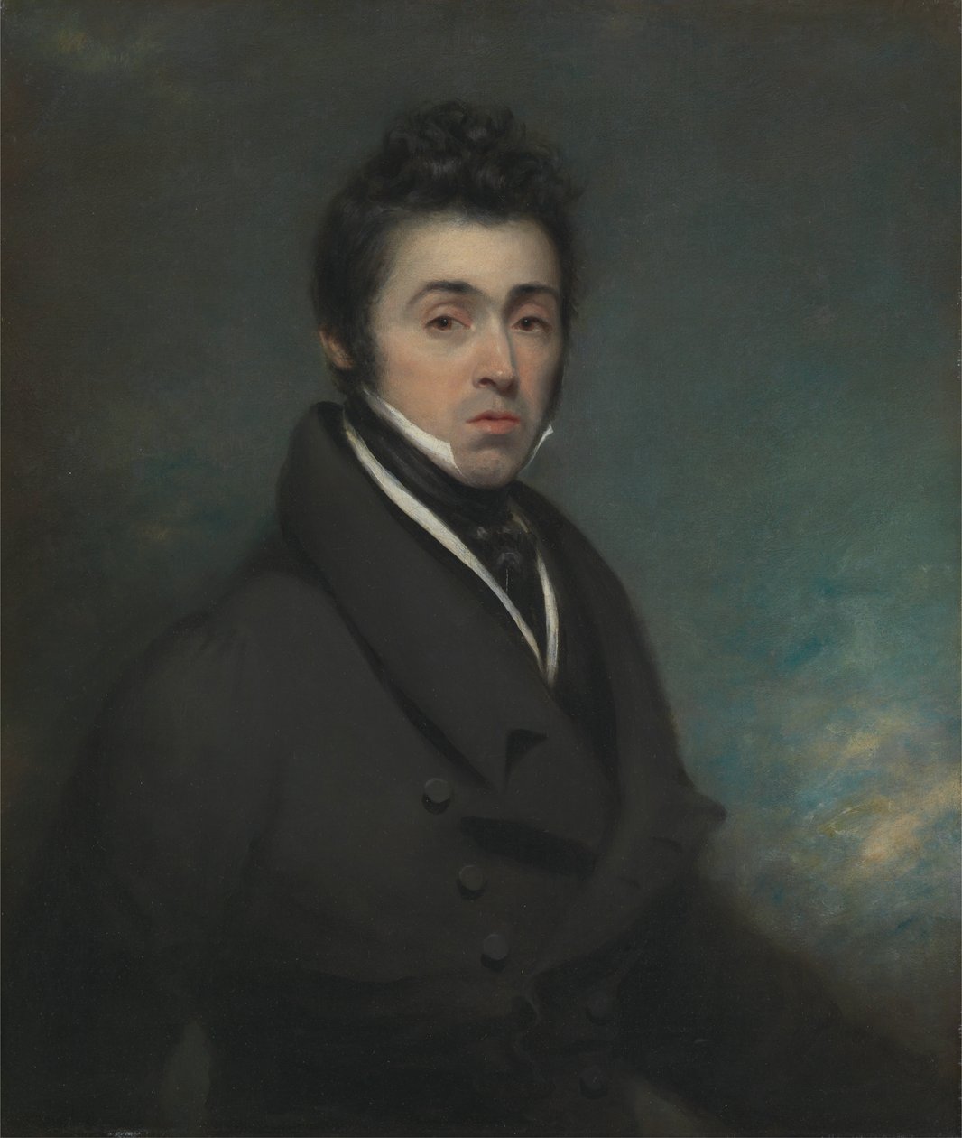 Um homem desconhecido de George Chinnery