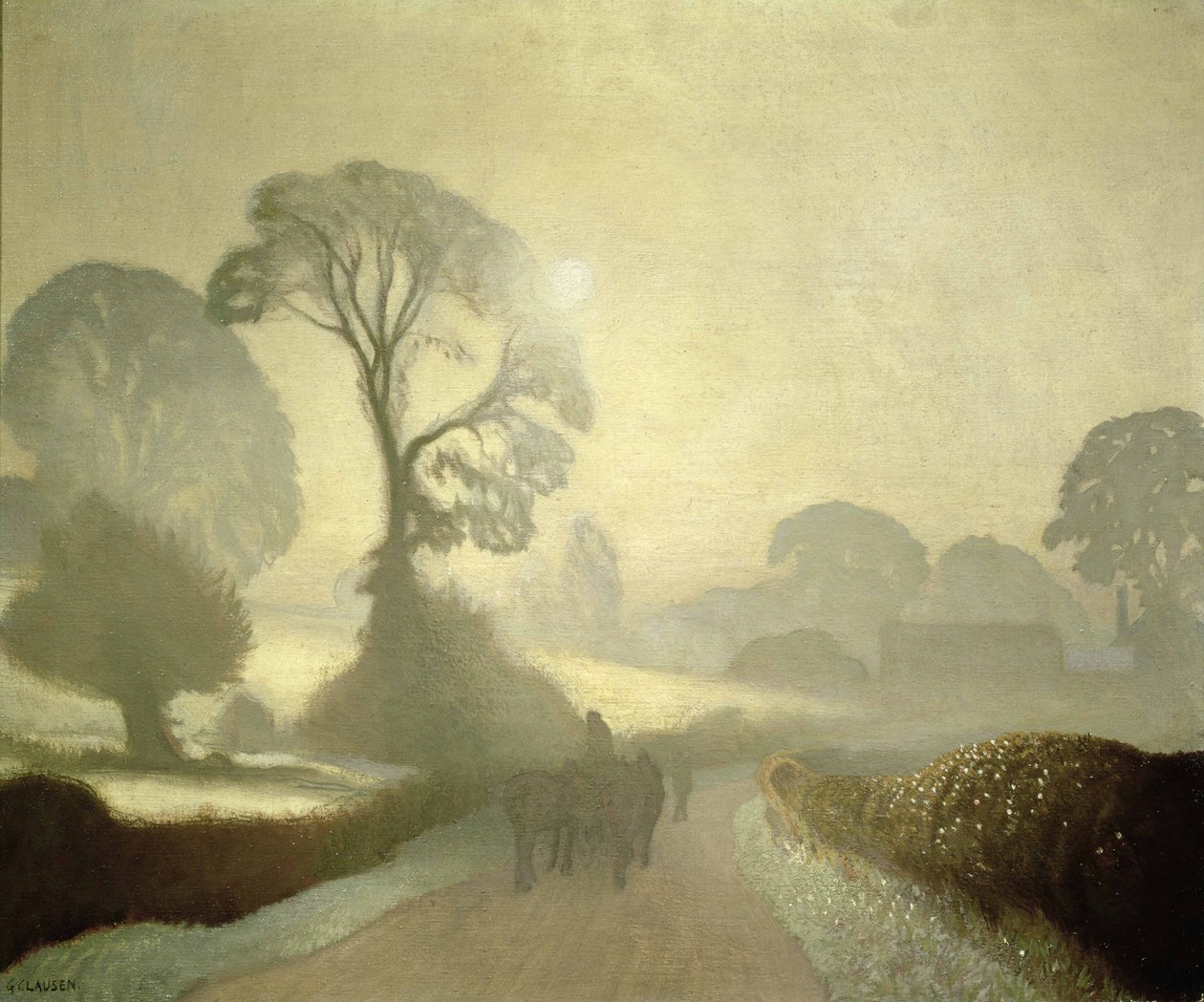 Manhã de outubro de George Clausen