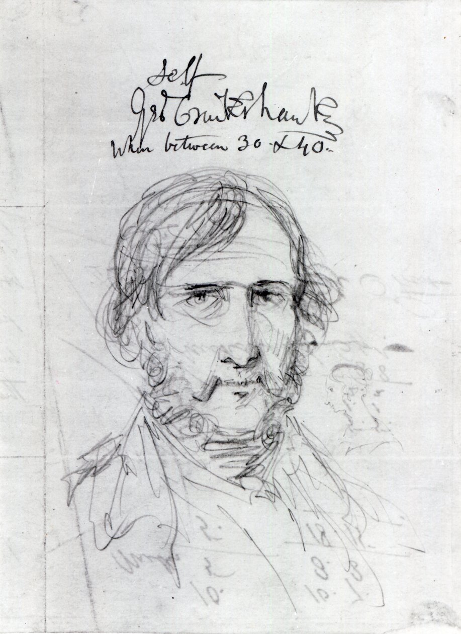 Auto-retrato de George Cruikshank