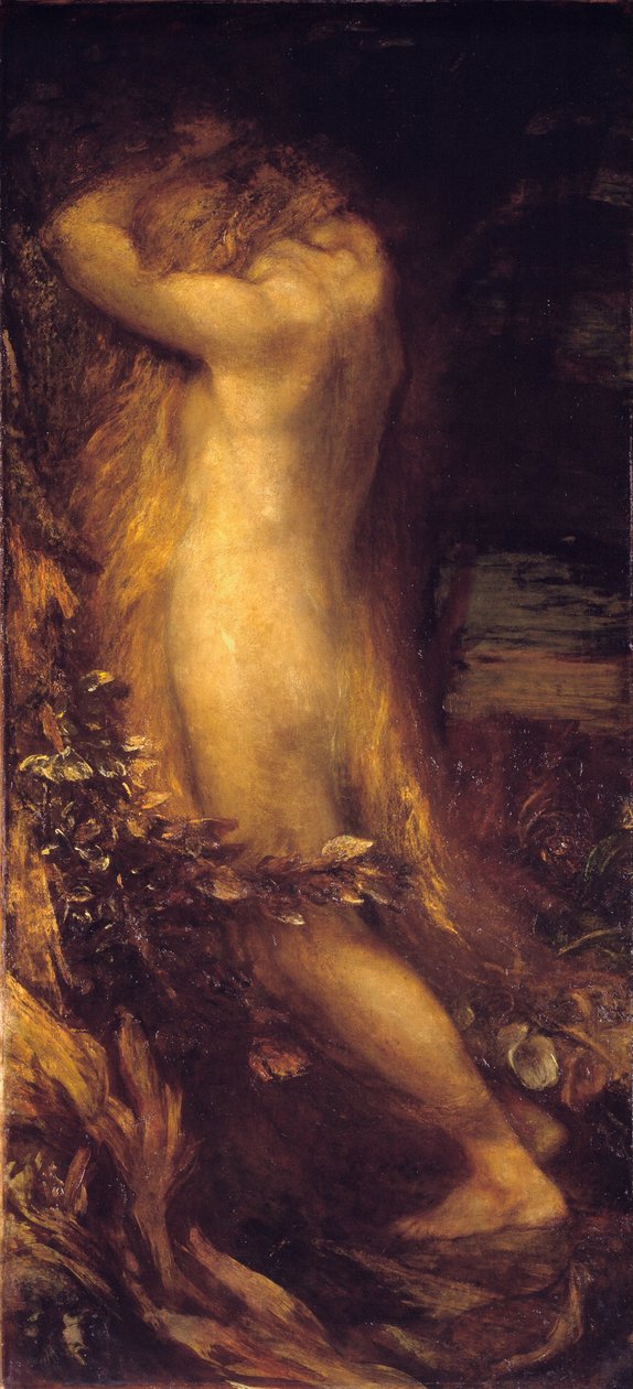 Eva arrependida de George Frederick Watts