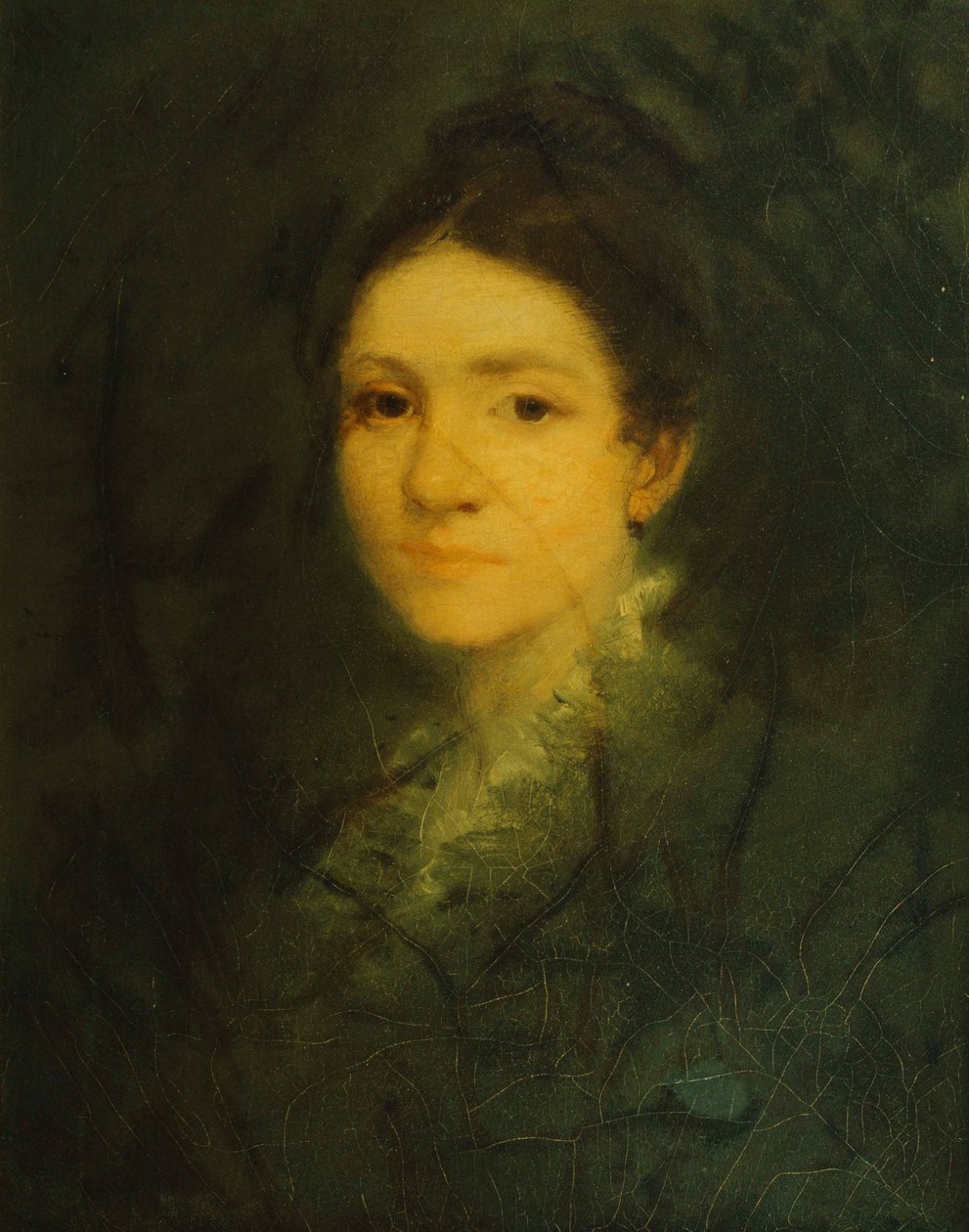 Retrato da Sra. Aaron Fuller de George Fuller