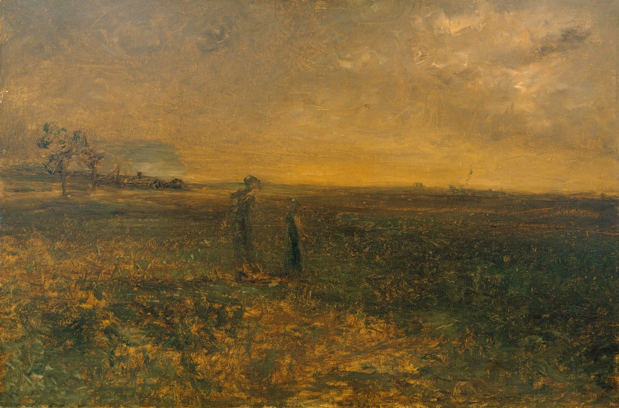 Crepúsculo na pradaria de George Fuller