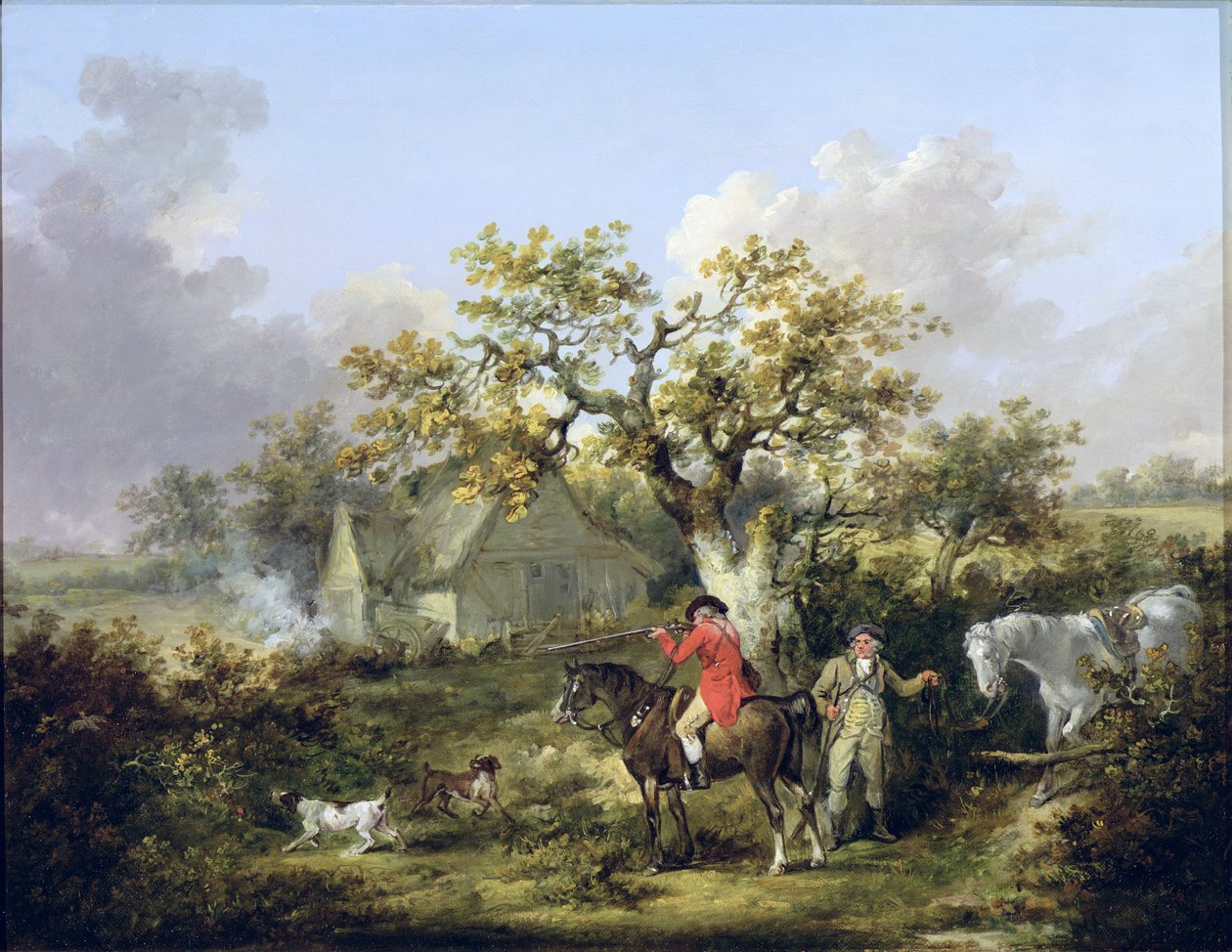 Tiro de perdiz de George Morland