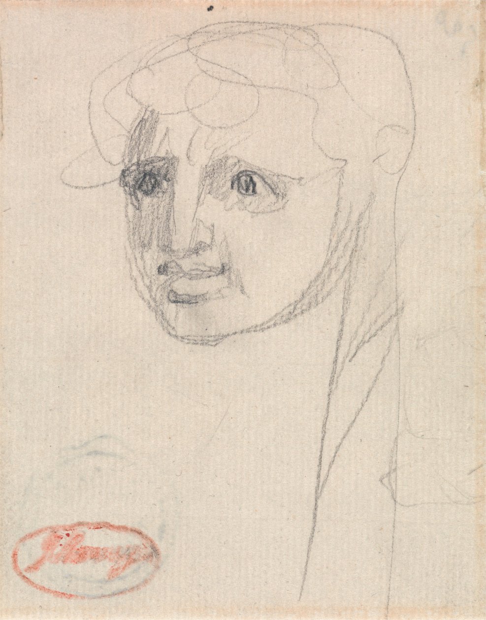 Cabeça de uma menina de George Romney