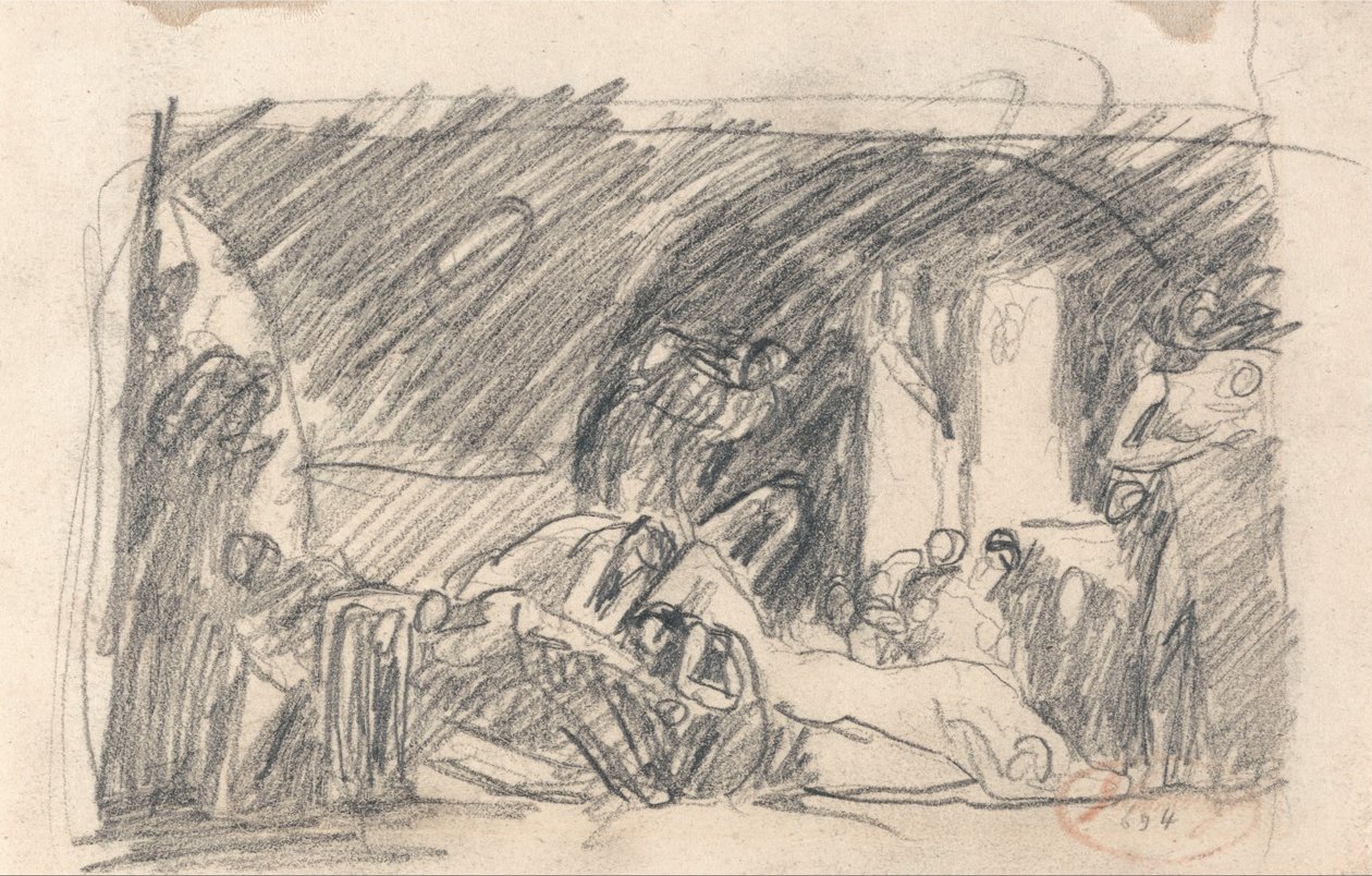 Howard visitando uma prisão de George Romney