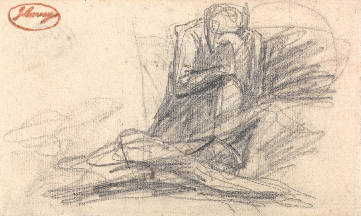 Figura ajoelhada de George Romney