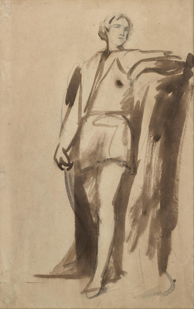 Retrato, de, hamlet de George Romney