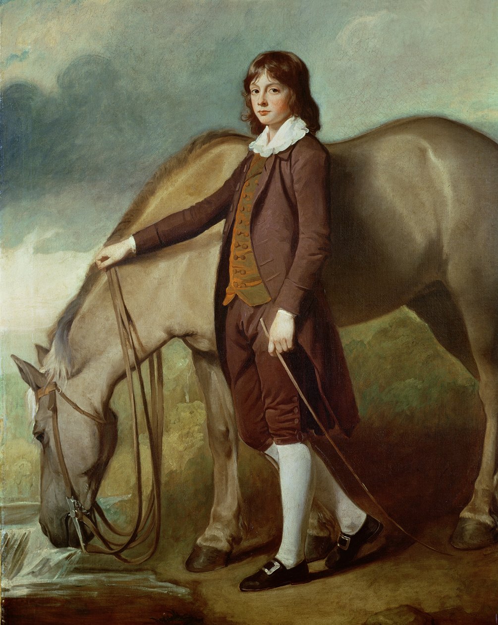 Retrato de John Walter Tempest de George Romney