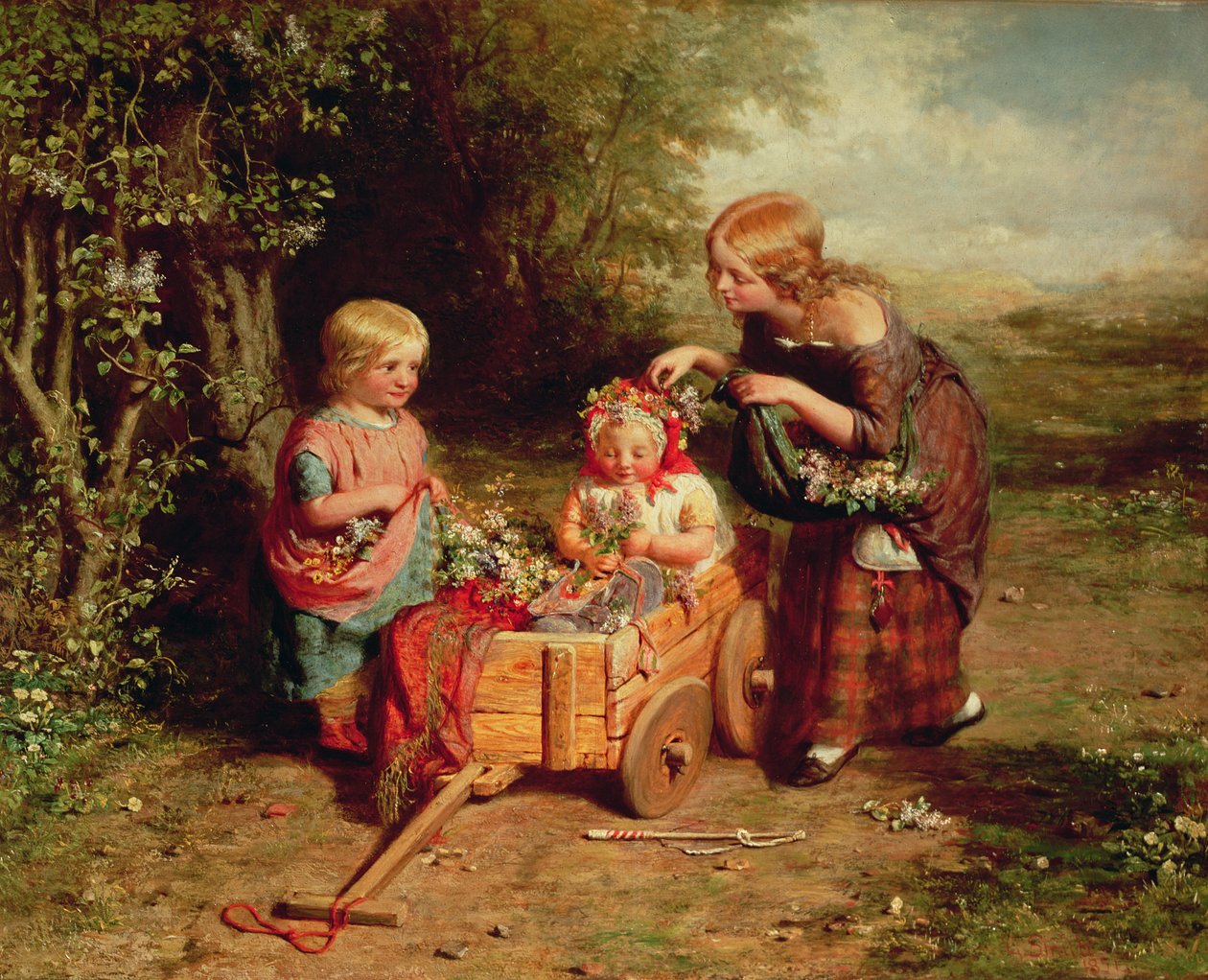 Flores da primavera de George Smith