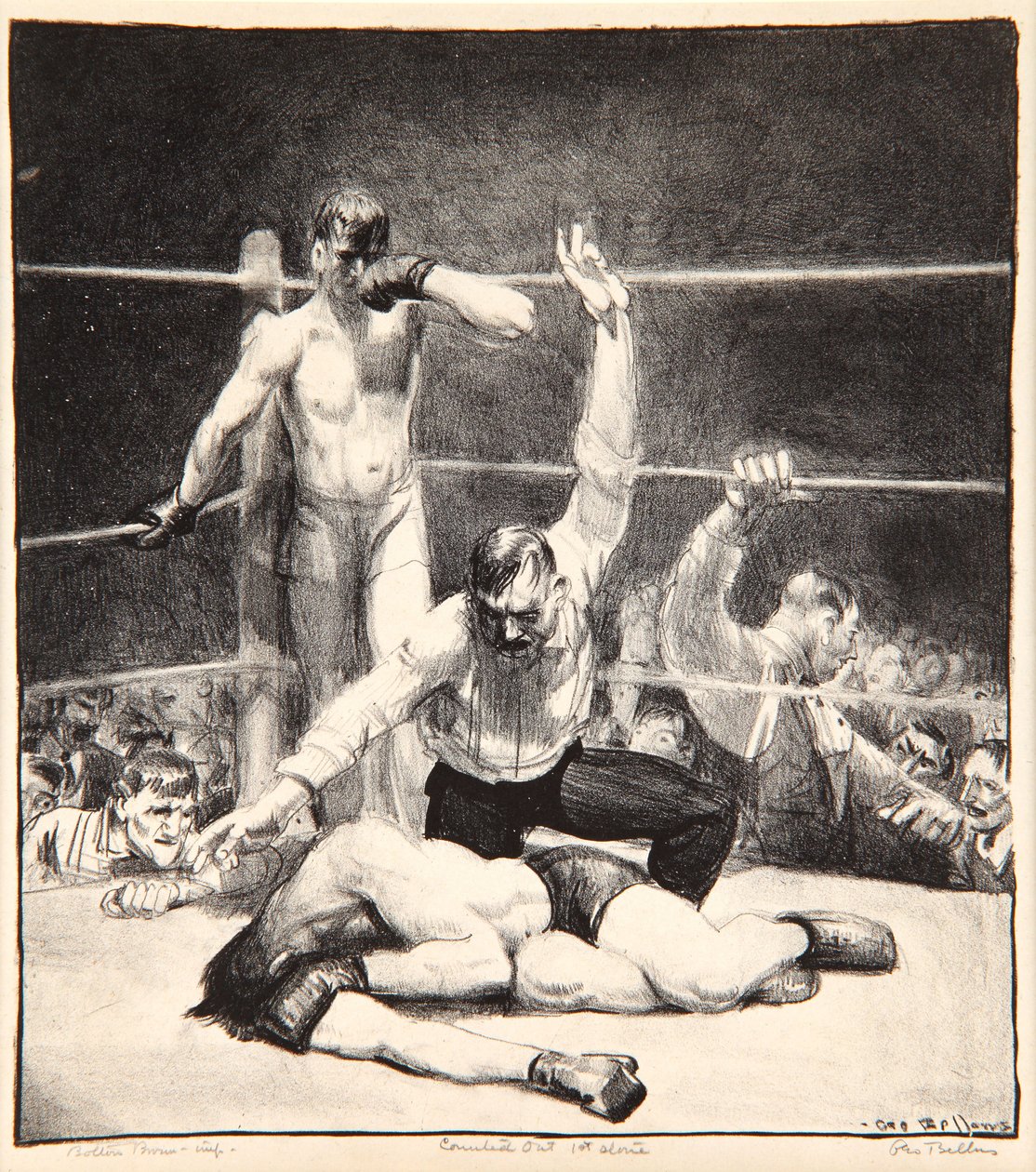 Contado, 1921 de George Wesley Bellows