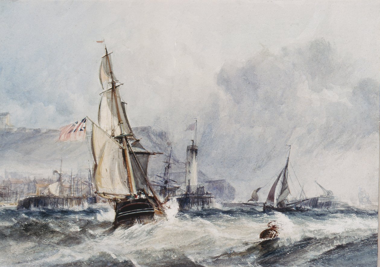 Vista de Whitby de George the Elder Chambers