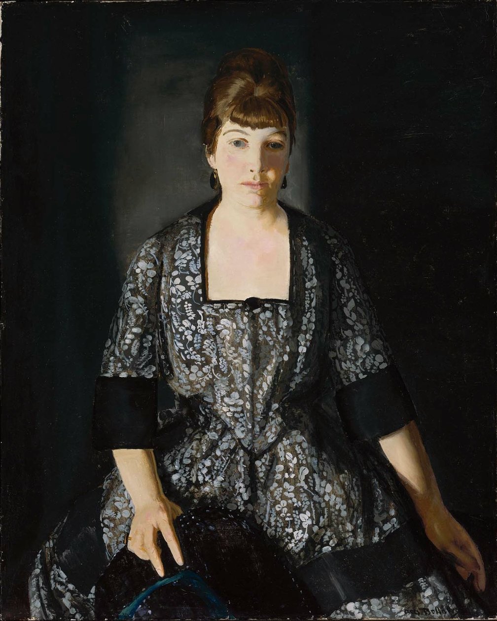 Emma na estampa preta de George Bellows