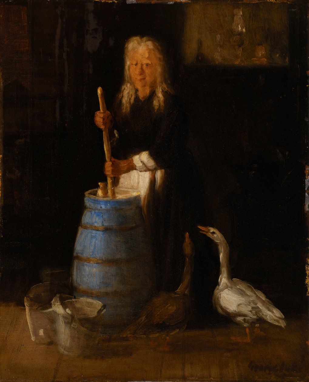A Chuva Azul de George Benjamin Luks