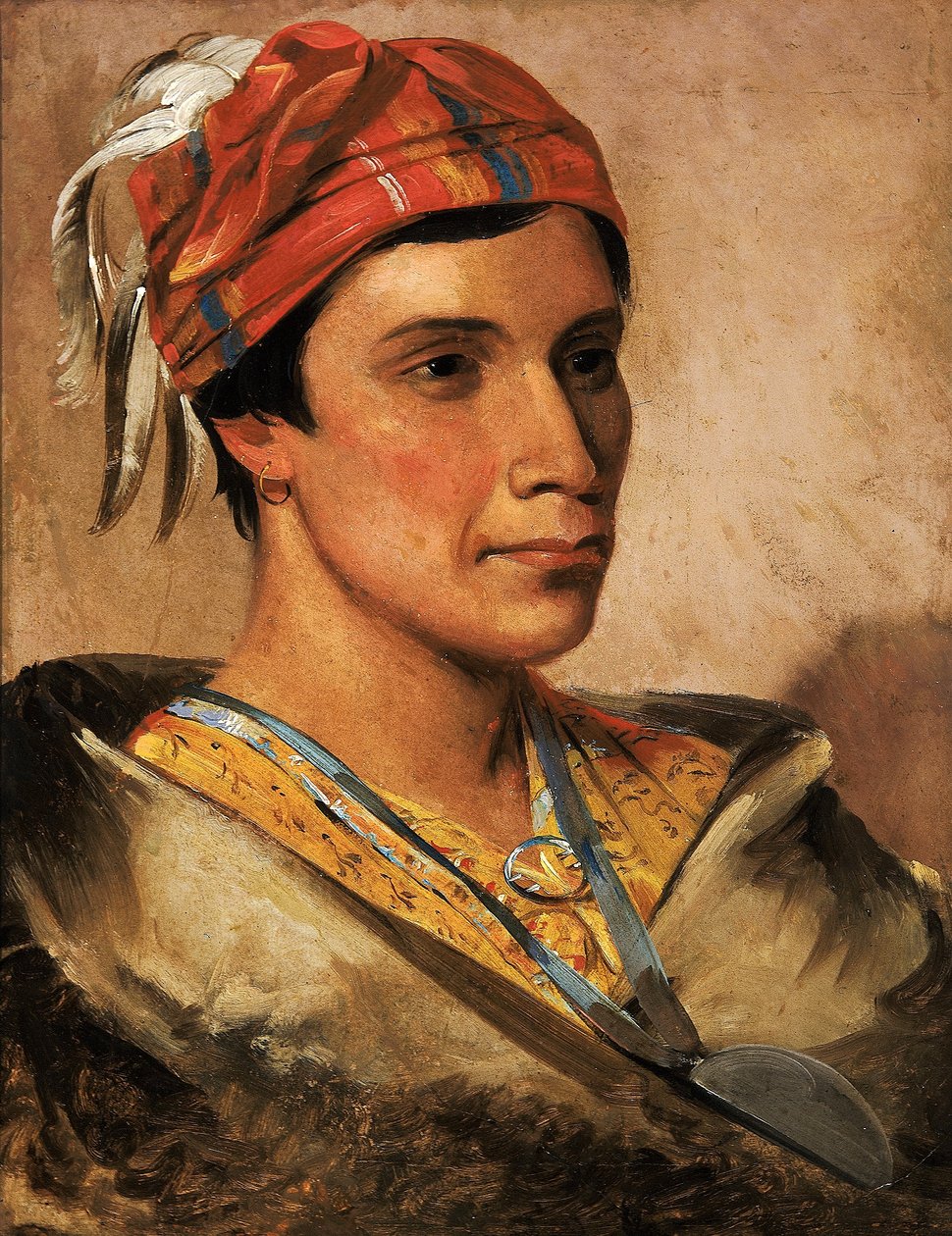 Pão, chefe da tribo de George Catlin