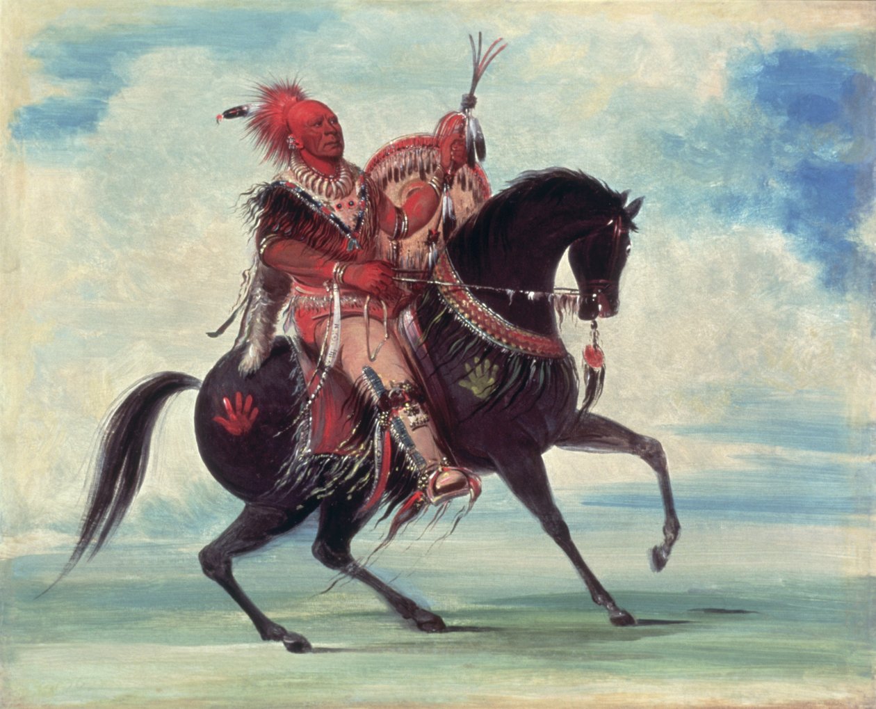 Chefe Keokuk de George Catlin