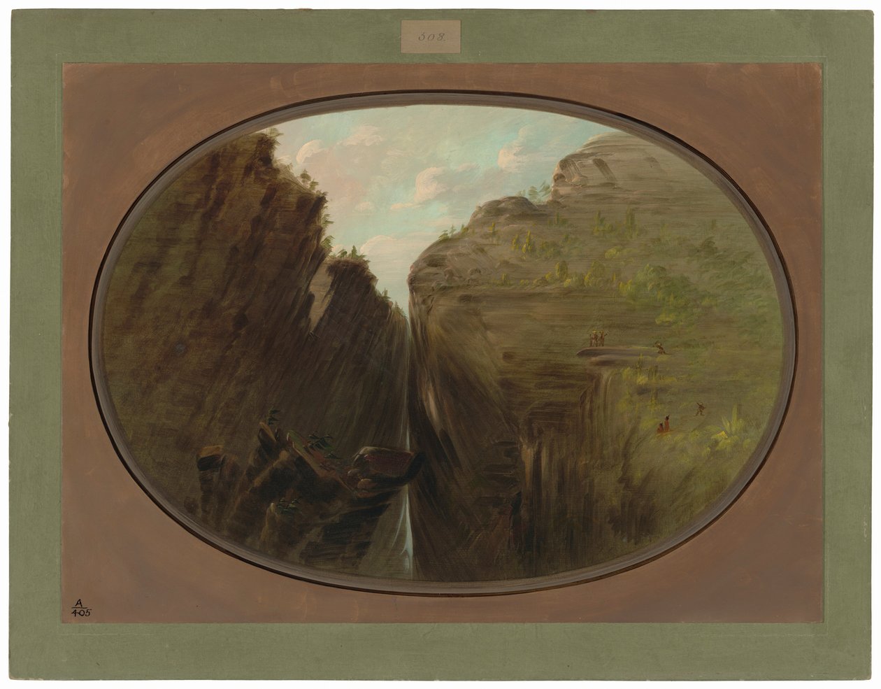 A fenda do besouro de George Catlin