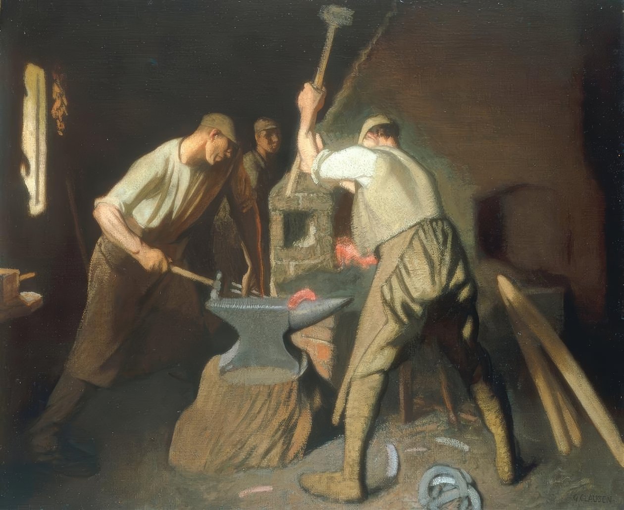 Nosso Ferreiro de George Clausen