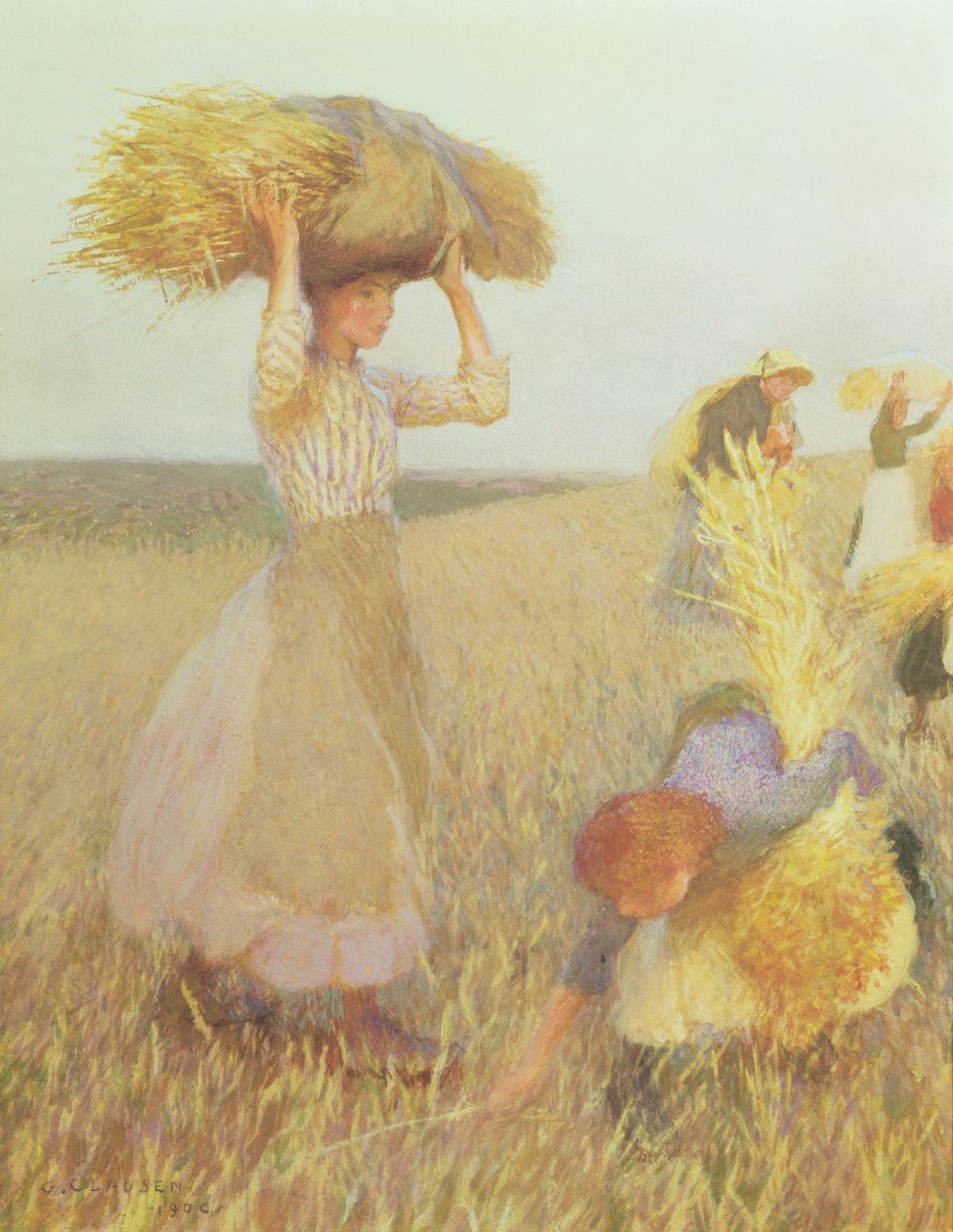 The Gleaners de George Clausen