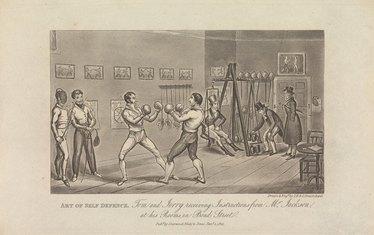 Arte da autodefesa de George Cruikshank