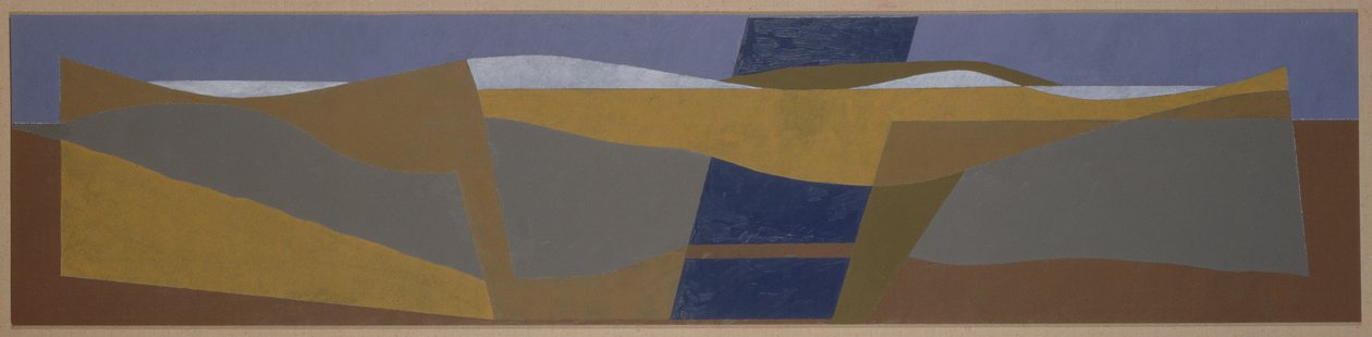 Paisagem de Poundbury, 1997 de George Dannatt