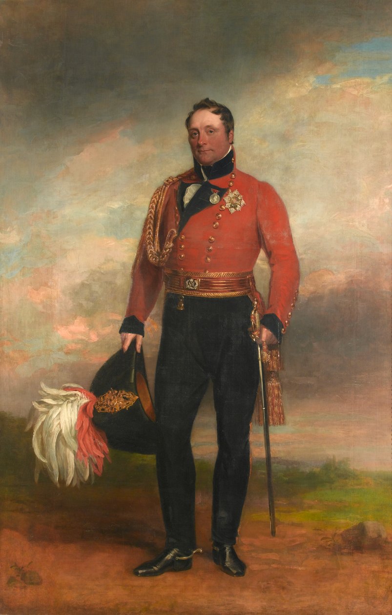 Tenente-General Rowland, Lord Hill, c.1819 de George Dawe