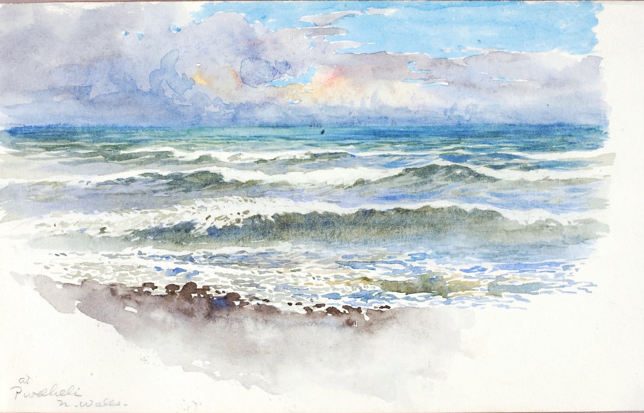 Em Pwllheli, N. Wales de George Elbert Burr