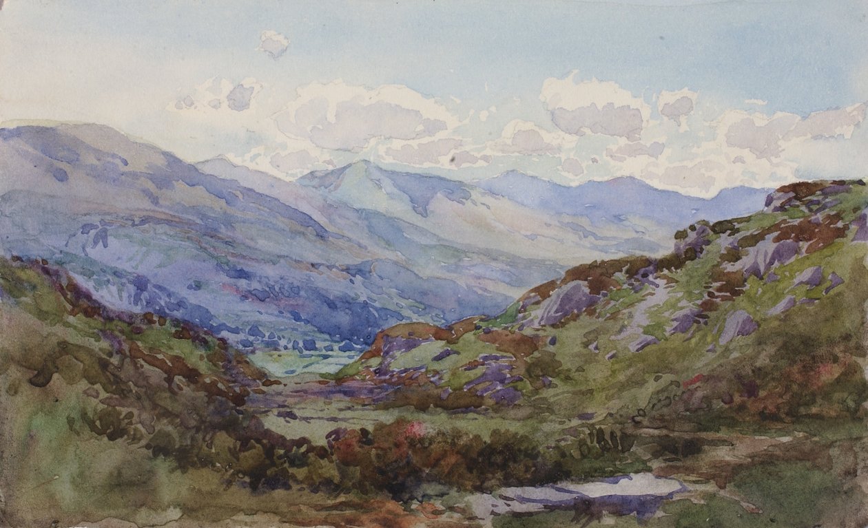 Do alto de Pont-y-Pant de George Elbert Burr