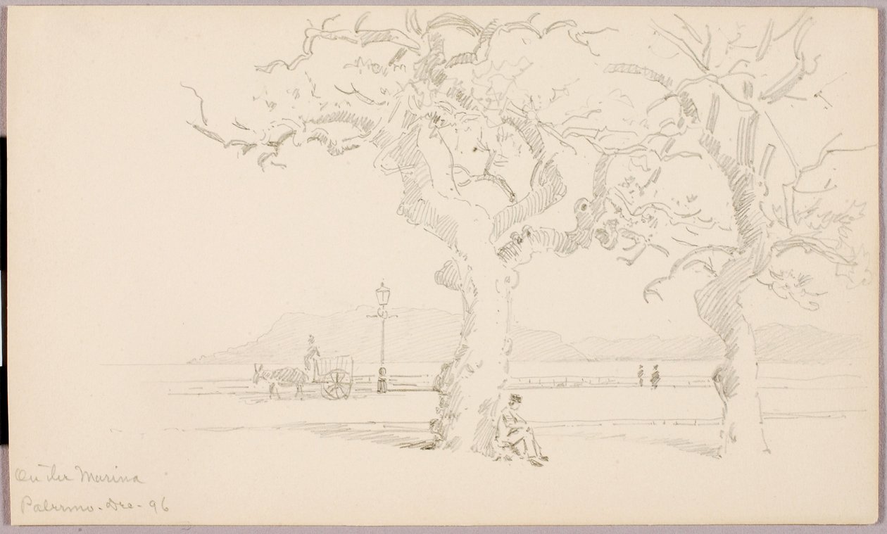 Na marina, Palermo de George Elbert Burr