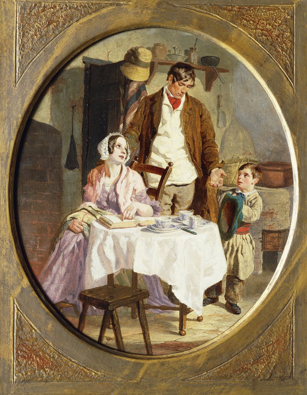 Contas de família, de George Elgar Hicks