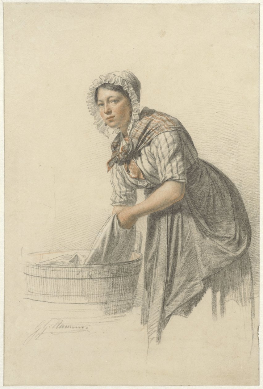 Lavadeira de George Gillis Haanen