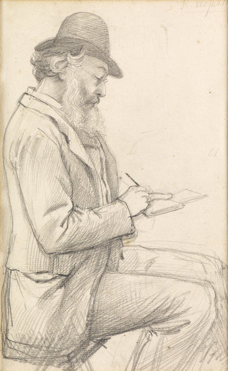 Lord Leighton Sketching de George Howard