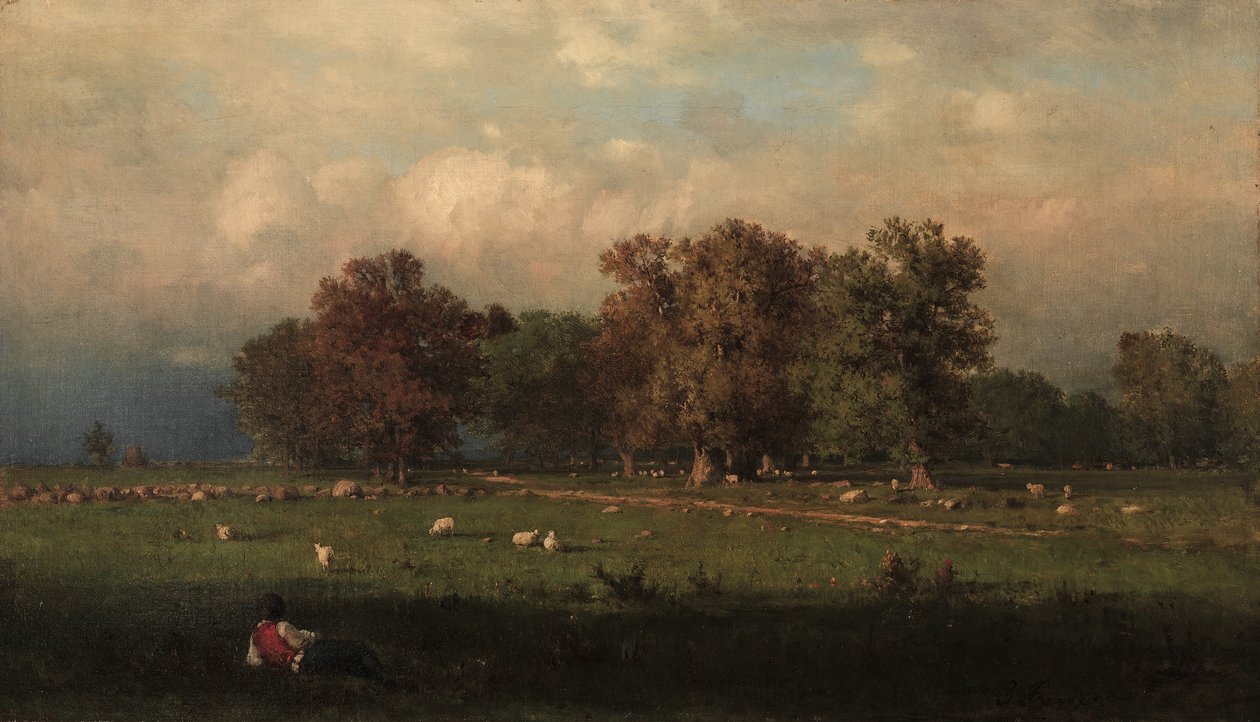 Durham, Connecticut, 1858. de George Inness