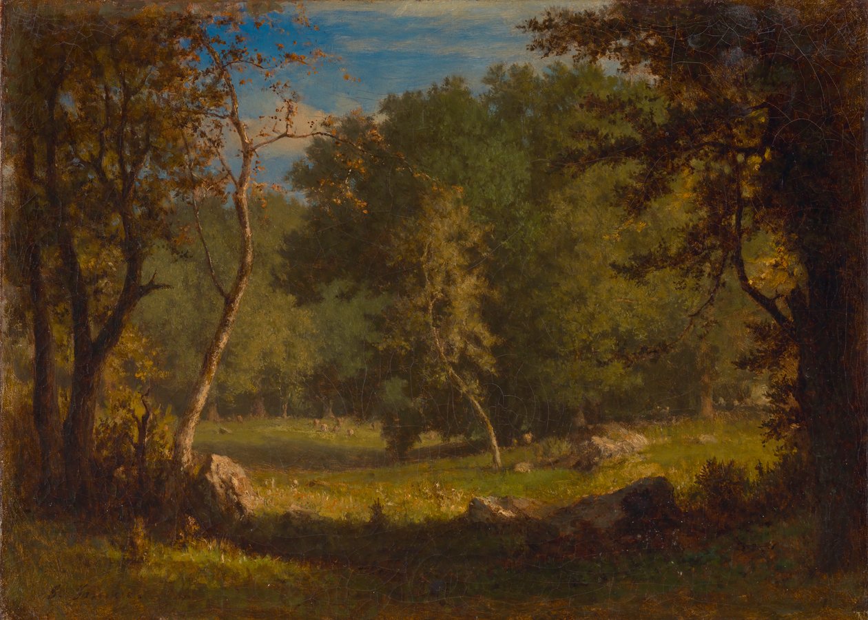 Terra dos Elfos, c. 1860. de George Inness