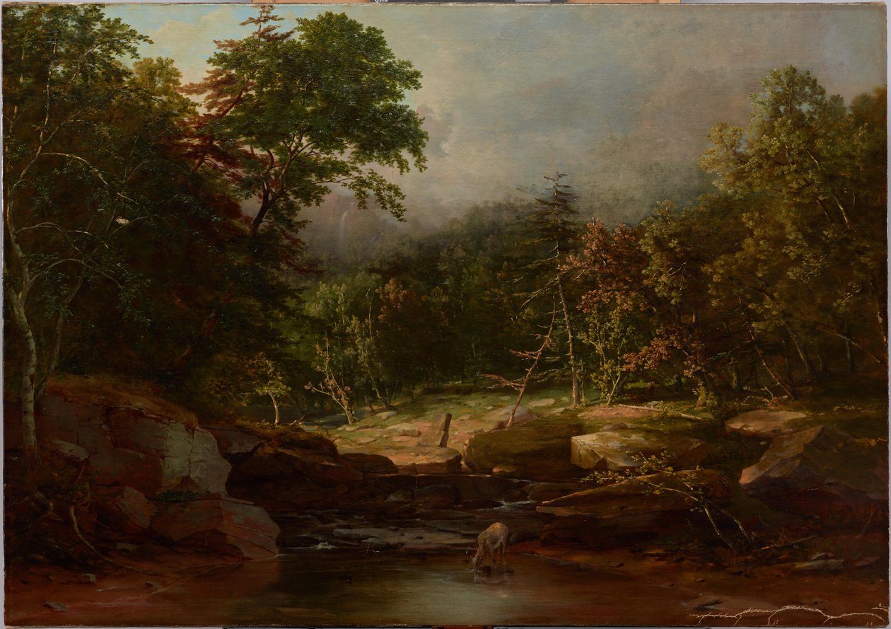 Riacho nas montanhas de George Inness