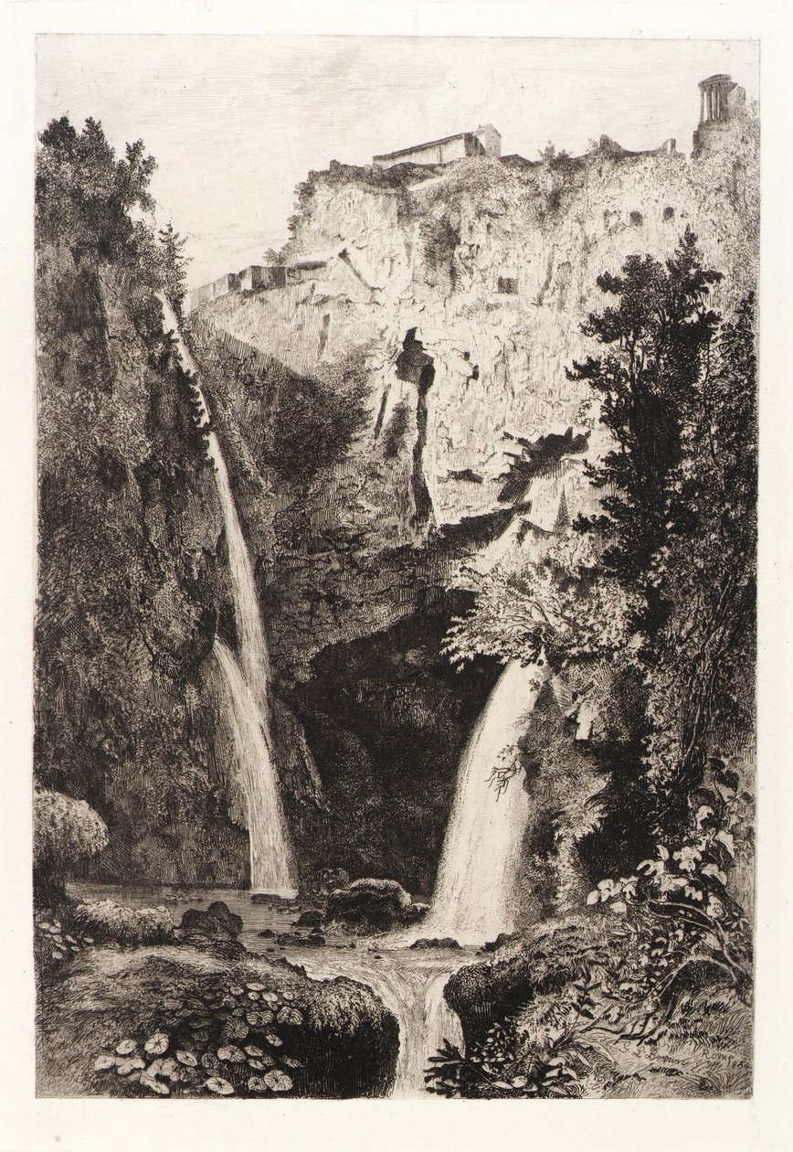 As quedas de Tivoli de George Loring Brown