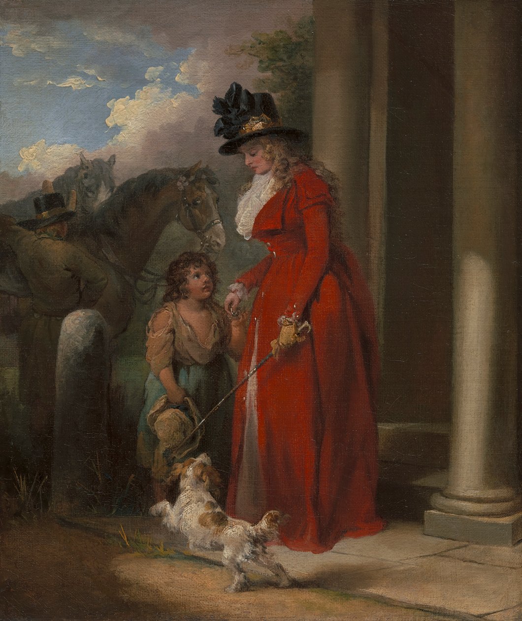 A Porta do Escudeiro de George Morland