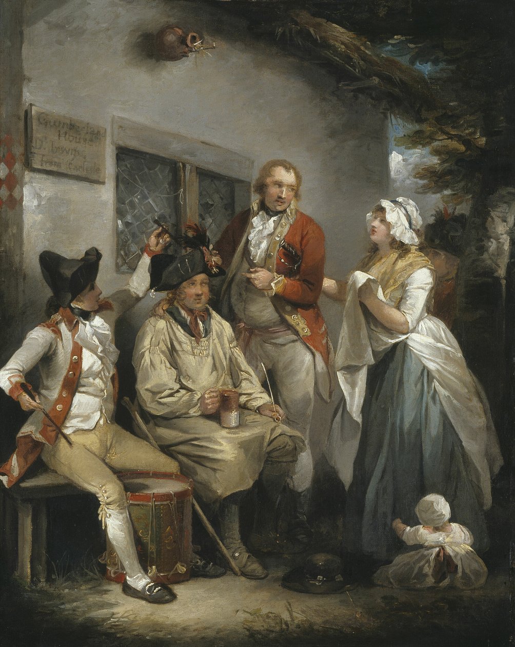 Trepanação de um recruta de George Morland