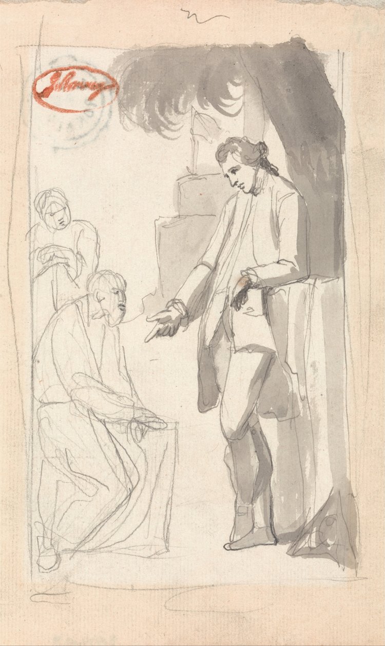 Major Pierson e o Braham de George Romney