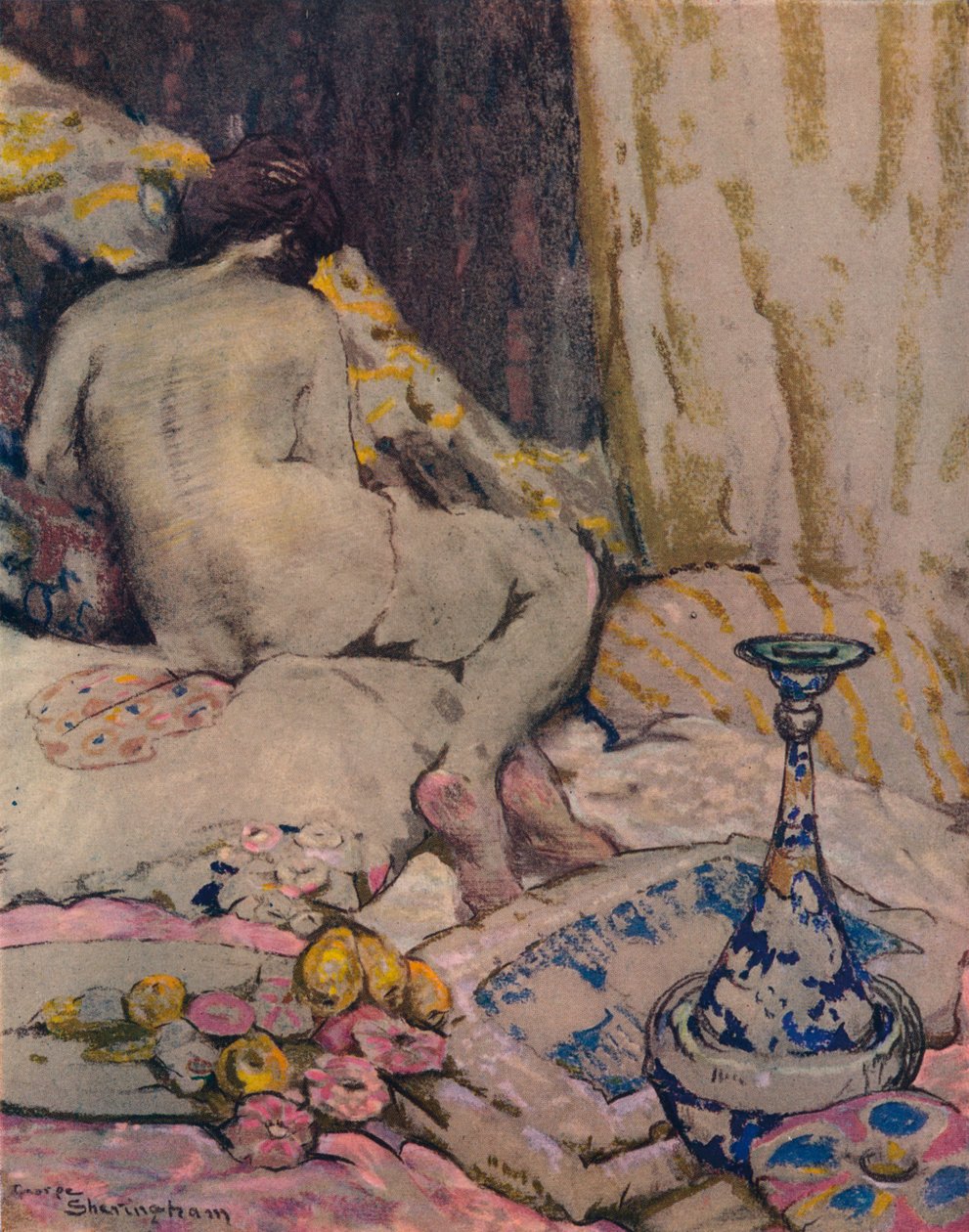 O vaso persa, c1916 de George Sheringham