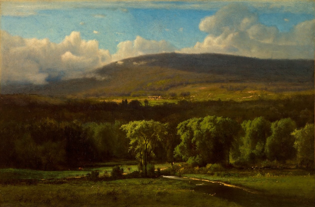 Medway, Massachusetts de George Snr. Inness