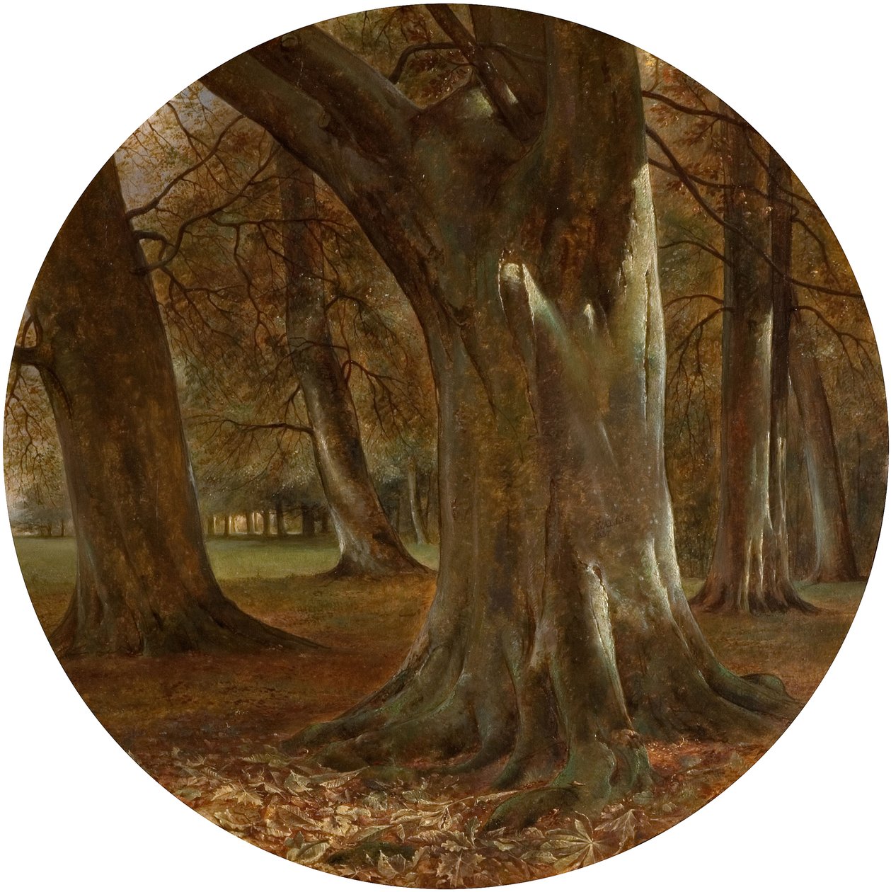 O outono do ano, 1857. de George Wallis