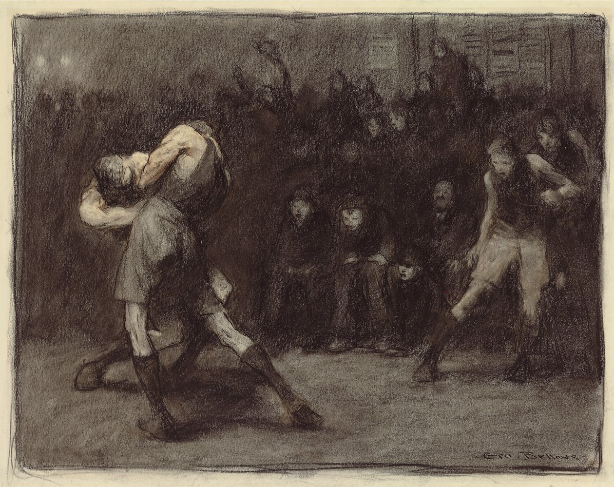 Basquete, 1906 de George Wesley Bellows