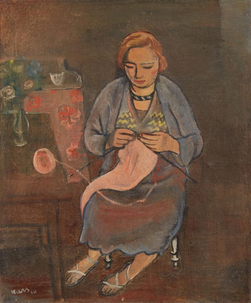 Tricô mulher de Georges Karpeles