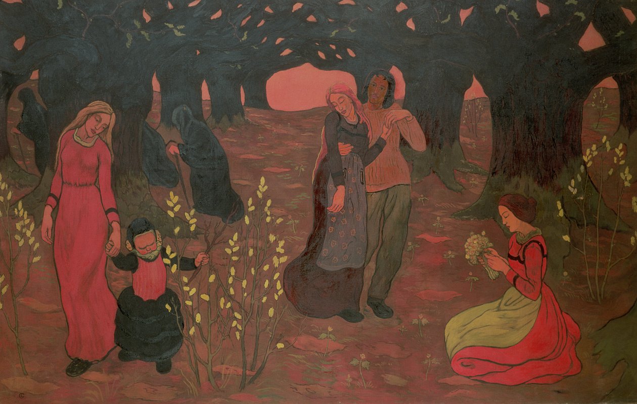 As Eras da Vida, 1892 de Georges Lacombe